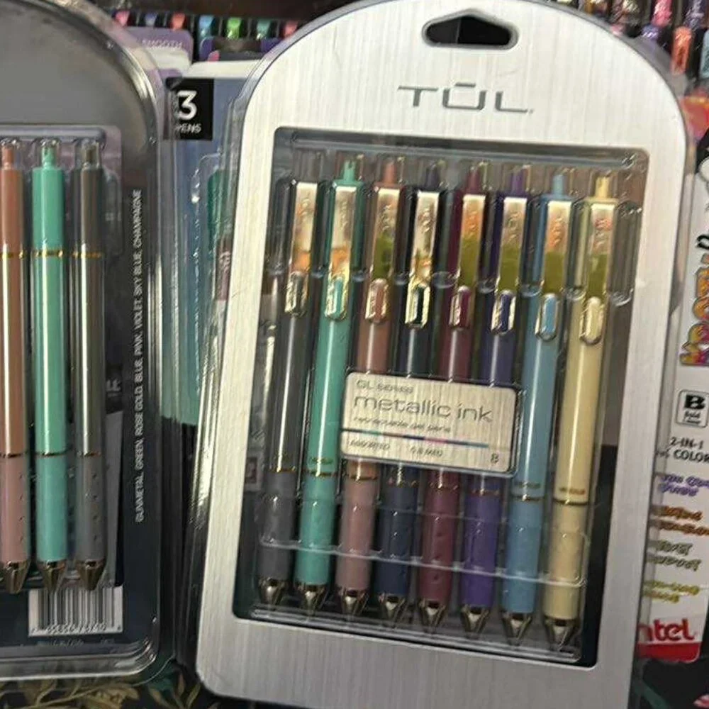 Tul GL series Metallic Ink Gel Pens - 8 CT - NEW
